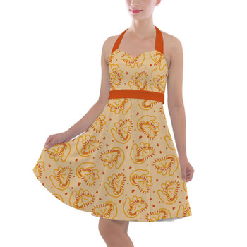 Halter Vintage Style Dress - Remember Who You Are