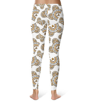 Sport Leggings - Animal Print Mouse Ears Rainbow