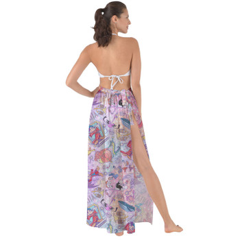 Maxi Sarong Skirt - Sorcerer Mickey and his Fantasia Friends