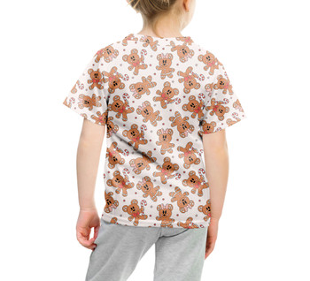 Youth Cotton Blend T-Shirt - Mouse Gingerbread Cookies