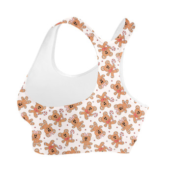 Sports Bra - Mouse Gingerbread Cookies