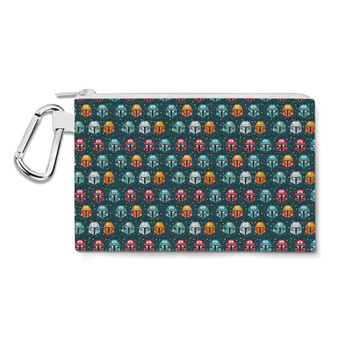 Canvas Zip Pouch - Bounty Hunter Christmas Lights