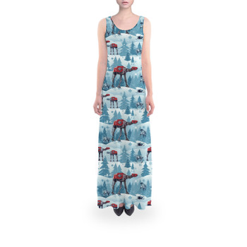 Flared Maxi Dress - AT-AT Christmas on Hoth