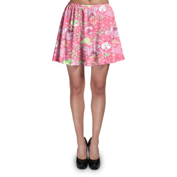 Skater Skirt - Winter Mouse Snacks & Balloons