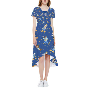 High Low Midi Dress - 50th Anniversary Fancy Outfits