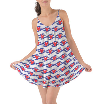 Beach Cover Up Dress - Disney Cruise Logo