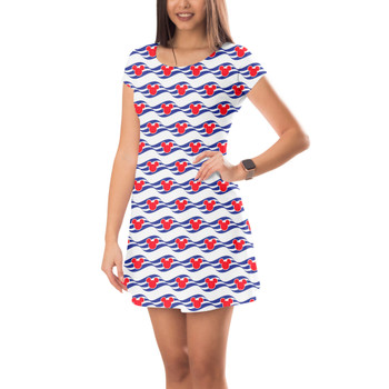 Short Sleeve Dress - Disney Cruise Logo