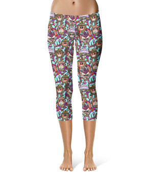 Sport Capri Leggings - Moana's Kakamora