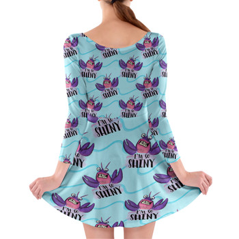 Longsleeve Skater Dress - Moana's Tamatoa