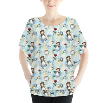 Batwing Chiffon Top - Whimsical Belle