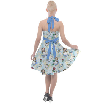 Halter Vintage Style Dress - Whimsical Belle