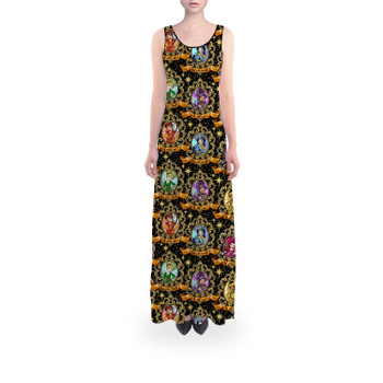 Flared Maxi Dress - Tinker Bell And Her Pirate Fairies