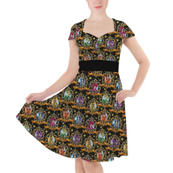 Sweetheart Midi Dress - Tinker Bell And Her Pirate Fairies