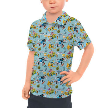 Kids Polo Shirt - Dopey's Challenge RunDisney Inspired