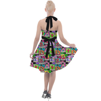 Halter Vintage Style Dress - You're My Hero Wreck It Ralph Inspired