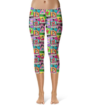 Sport Capri Leggings - You're My Hero Wreck It Ralph Inspired