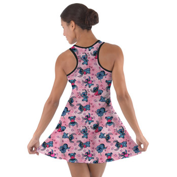 Cotton Racerback Dress - Valentine's Stitch