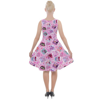 Skater Dress with Pockets - Poisoned Heart Villaintine