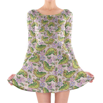 Longsleeve Skater Dress - Floral Heimlich A Bug's Life