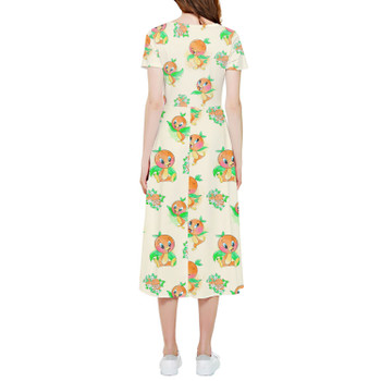 High Low Midi Dress - Little Orange Bird