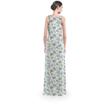 Flared Maxi Dress - Thumper Springtime