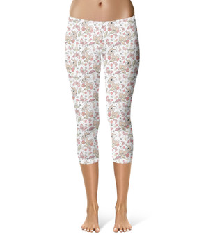 Sport Capri Leggings - Miss Bunny Springtime