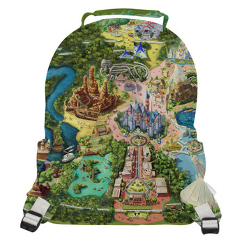 Pocket Backpack - Disneyland Colorful Map