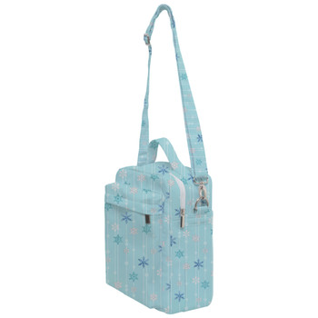 Crossbody Bag - Frozen Ice Queen Snow Flakes