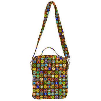 Crossbody Bag - Wilderness Explorer Badges Up Inspired