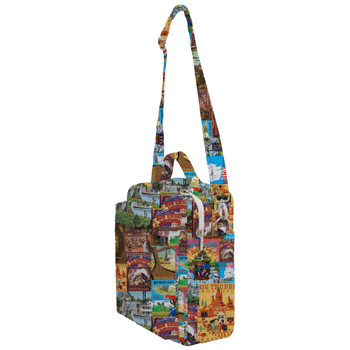 Crossbody Bag - Frontierland Vintage Attraction Posters