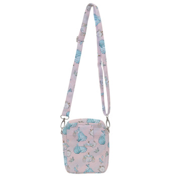 Belt Bag with Shoulder Strap - Almost Midnight Cinderella Inspired