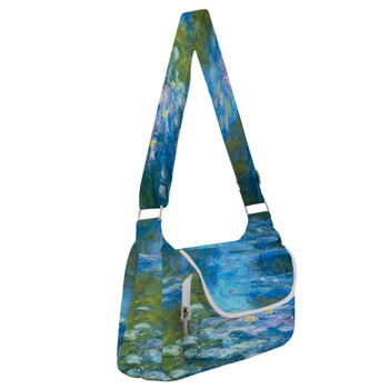 Shoulder Pocket Bag - Monet Water Lillies