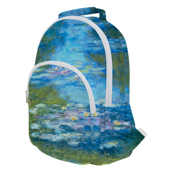 Pocket Backpack - Monet Water Lillies