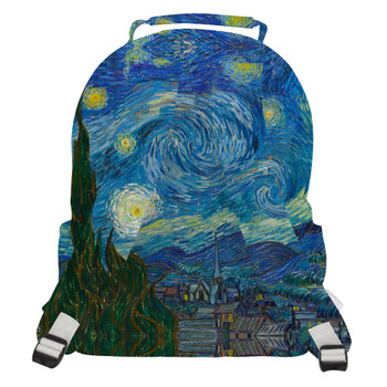 Pocket Backpack - Van Gogh Starry Night