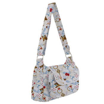 Shoulder Pocket Bag - Wonderland Icons