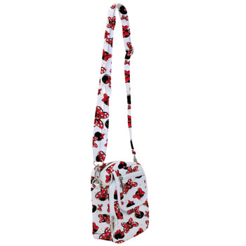 Belt Bag with Shoulder Strap - Minnie Bows and Mouse Ears