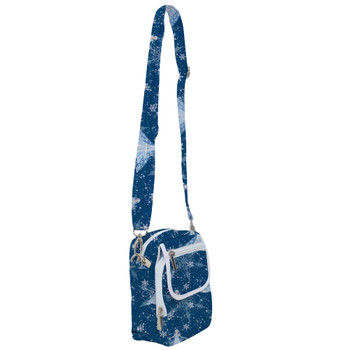Belt Bag with Shoulder Strap - Elsa Crystals