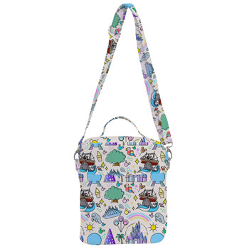 Crossbody Bag - Walt Disney World Park Icons Light