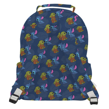 Pocket Backpack - Stitch Meets The Child