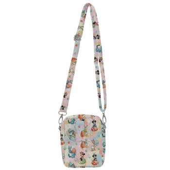 Belt Bag with Shoulder Strap - Mickey's Easter Celebration