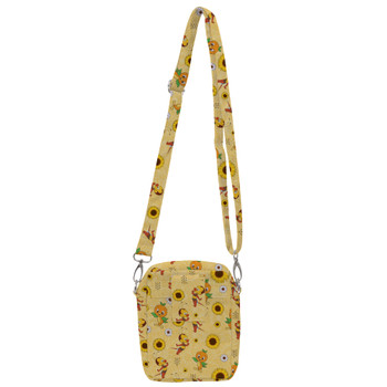 Belt Bag with Shoulder Strap - Spike The Bee and Orange Bird