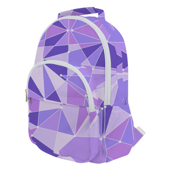 Pocket Backpack - The Purple Wall