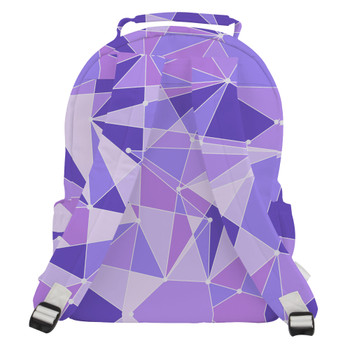Pocket Backpack - The Purple Wall
