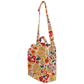 Crossbody Bag - Magical Breakfast Waffles