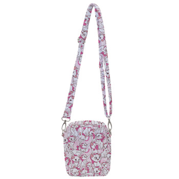 Belt Bag with Shoulder Strap - Marie with her Pink Bow