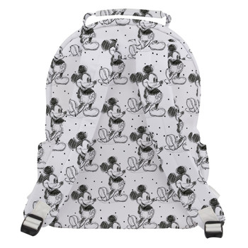 Pocket Backpack - Sketch of Mickey Mouse