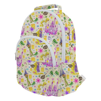 Pocket Backpack - Watercolor Tangled