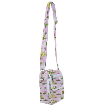 Belt Bag with Shoulder Strap - Watercolor Princess Tiana & The Frog