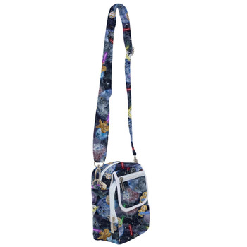 Belt Bag with Shoulder Strap - Watercolor Star Wars Battle