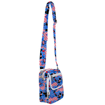 Belt Bag with Shoulder Strap - Mickey's Fourth of July